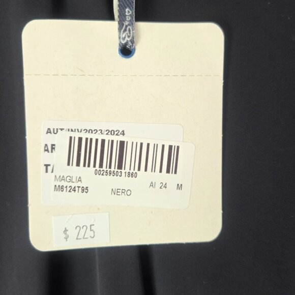 Maglia Nero Black Women's Hooded Top - Picture 5 of 6